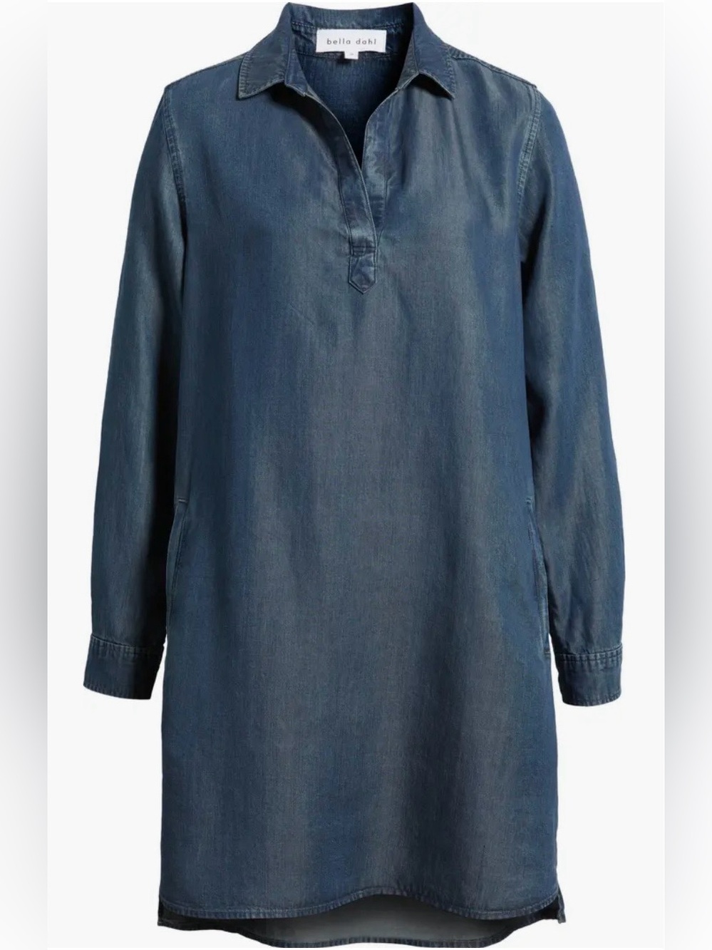 Bella Dahl Denim Mini Shirtdress Size S - Picture 3 of 9